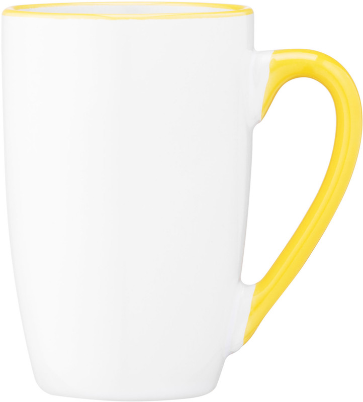 Чашка ARDESTO Lorenzo Y 360 мл Біла (AR3481Y)